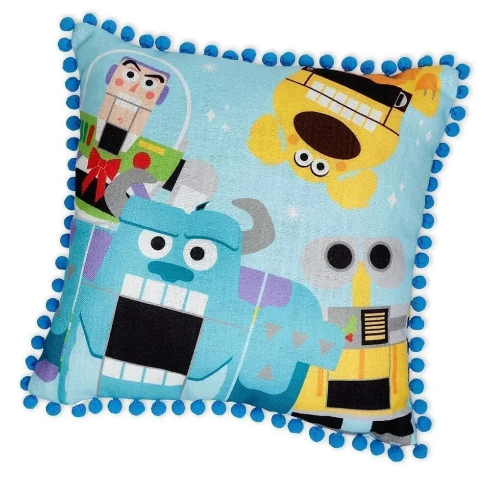 NWT❤️Disney Decoration Throw Pillows- Pixar Holiday ''Toy To The World''